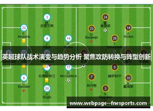 英超球队战术演变与趋势分析 聚焦攻防转换与阵型创新