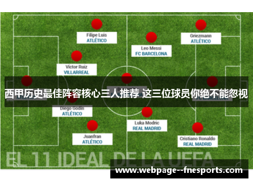 西甲历史最佳阵容核心三人推荐 这三位球员你绝不能忽视